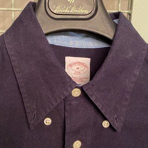 Brooks Brothers Navy Medium Button Down